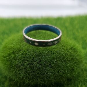 Vintage Bird Cloisonne Ring Size 9‎ R804